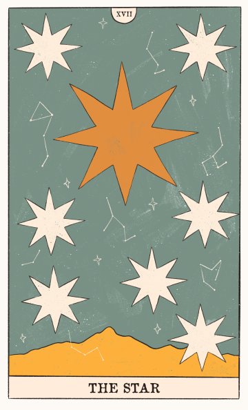 Звездата (The Star) - Таро карта значение
